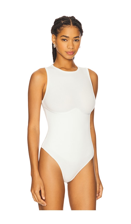  Fleur Du Mal Ripp-body Hourglass In Ivory. Größe Xs. Also In L. 