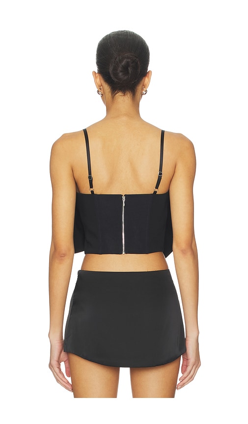  Fleur Du Mal Top Mit Schleife Blair In Black. Größe S. Also In M. 