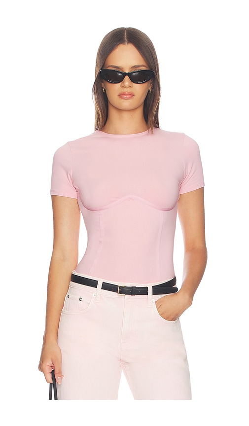 fleur du mal Organic Cotton T-shirt en Pink Taille XS Also en S M 87 €