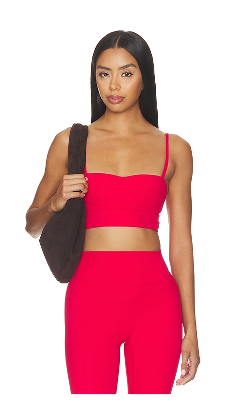 fleur du mal SOUTIEN-GORGE DE SPORT MOLDED en Red Taille 36B Also en 32B 34B 32C 34C 36C 32D 36D 109 €