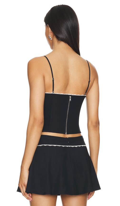  Fleur Du Mal Tanktop Aus Spitze Mit Cups In Black. Größe Xs. Also In L. 