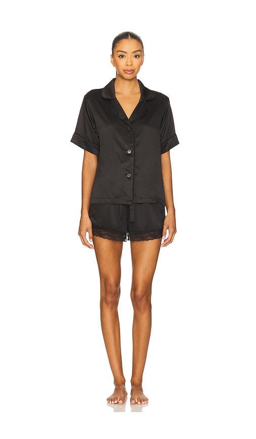 Flora Nikrooz Selena Pajama Set In Black