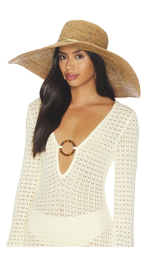 florabella CHAPEAU FEDORA MARIE en Brown.