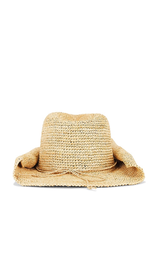 florabella Tanya Crochet Raffia Cowboy Hat | Thumbnail 3 florabella Tanya Crochet Raffia Cowboy Hat | Thumbnail 3