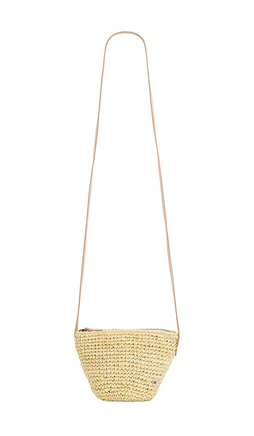 florabella Southbeach Lux Tote in Bleach & Silver