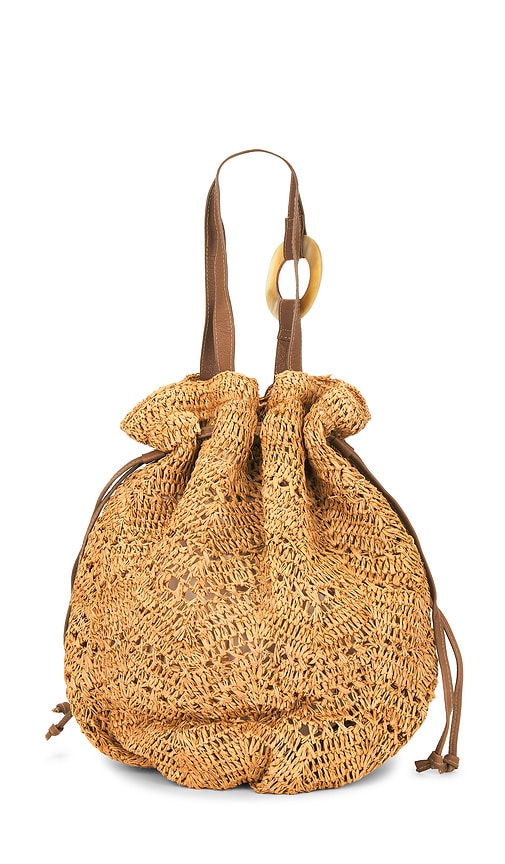 florabella Antilles Crochet Raffia And Leather Tote Bag | Thumbnail 2 florabella Antilles Crochet Raffia And Leather Tote Bag | Thumbnail 2
