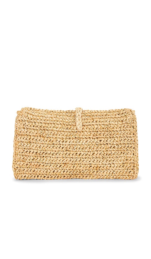 florabella Chastanet Crochet Raffia Clutch | Thumbnail 2 florabella Chastanet Crochet Raffia Clutch | Thumbnail 2