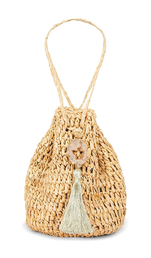 florabella Stintino Hand Crochet Raffia Wristlet | Thumbnail 2 florabella Stintino Hand Crochet Raffia Wristlet | Thumbnail 2