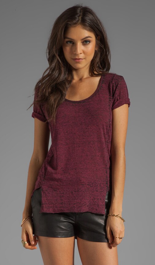 Mixed Crew Neck Tee