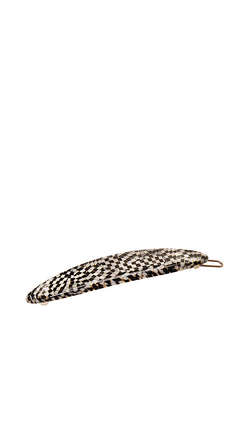 Oblong Tige Boule Barrette