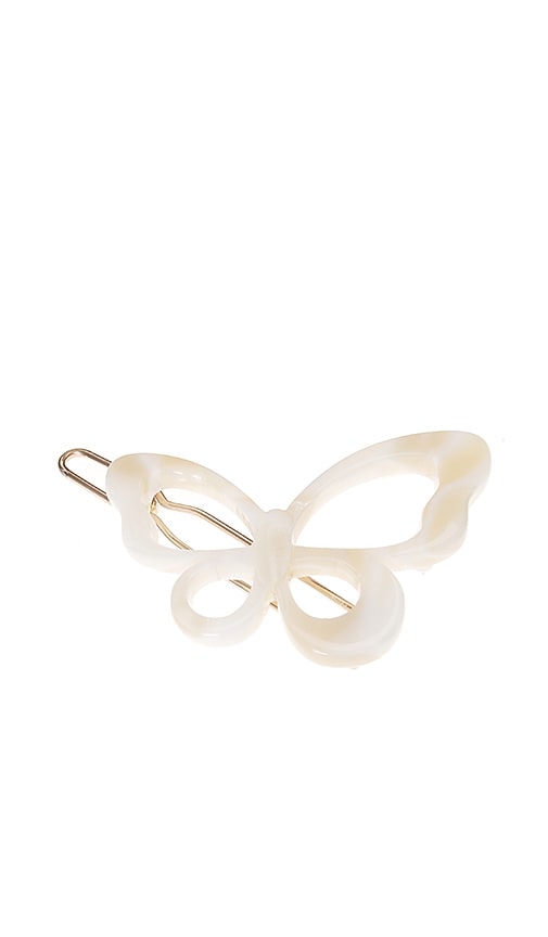 Small Cutout Butterfly Tige Boule Barrette
