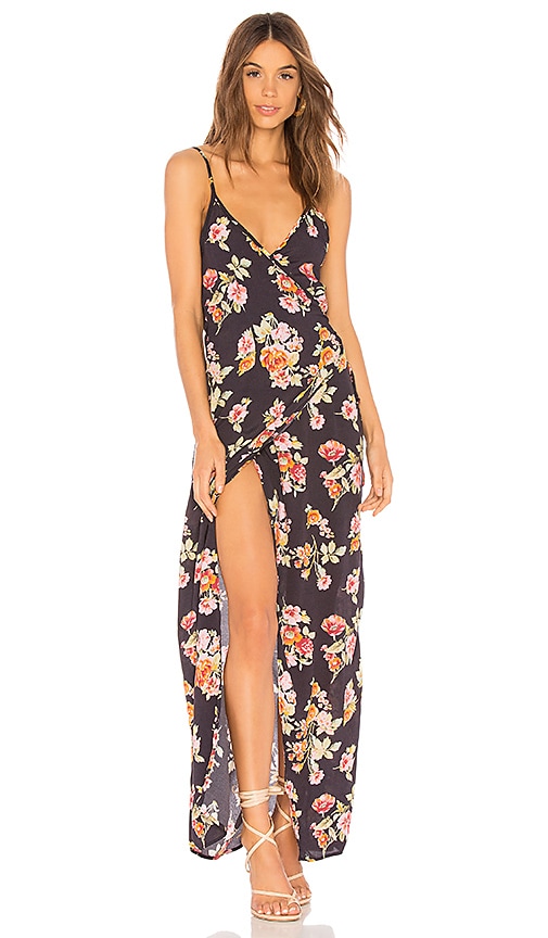 wrap around maxi dresses