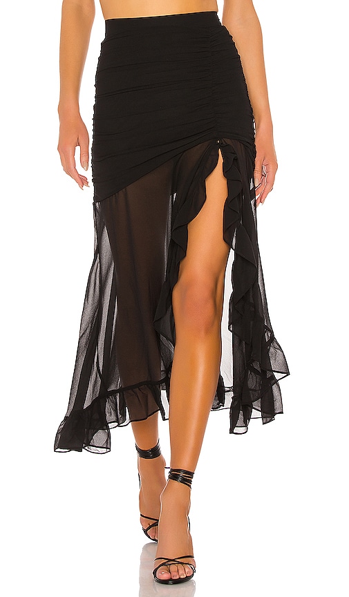 FLYNN SKYE Erie Skirt in Black | REVOLVE