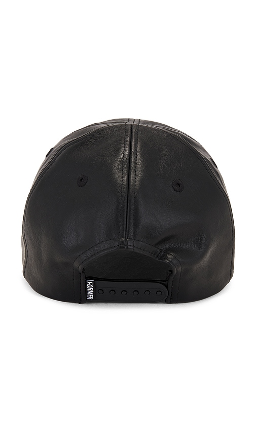 Shop Former Coil Leather Cap In 블랙