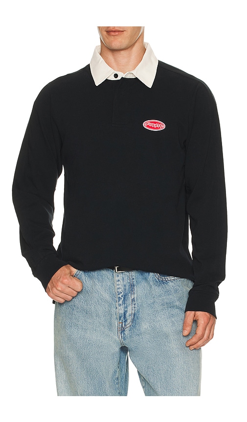 Former Reynolds Flatline Rugby Polo In Black