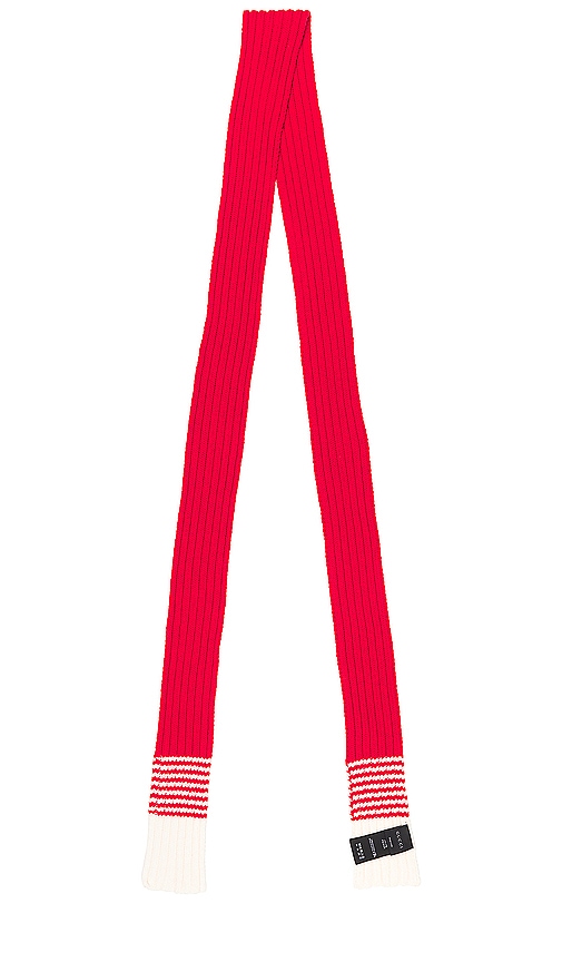 Fwrd Renew Gucci Knit Scarf In Red