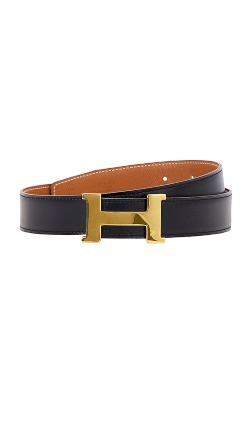 FWRD Renew Hermes Constance Belt in Black