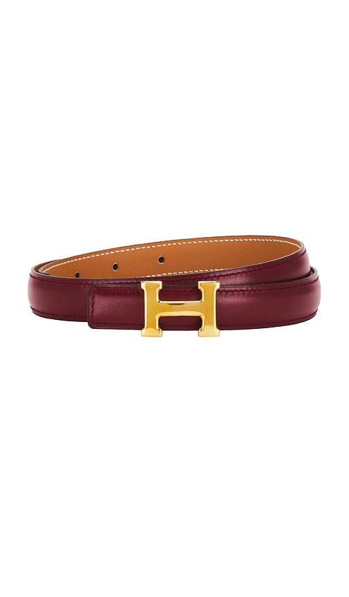 FWRD Renew Hermes Constance Belt in Brown
