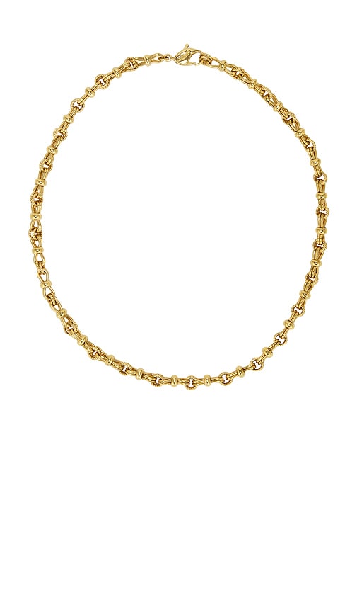 FWRD Renew Dior Chain Necklace in Gold