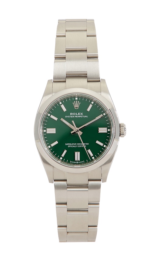 FWRD Renew Rolex Oyster Perpetual 36 Automatic Watch in Silver