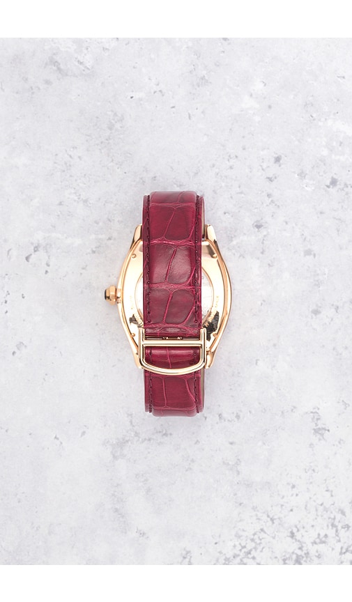  Fwrd Renew Uhr Cartier In Wine,metallic Gold. 