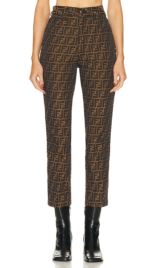 FWRD Renew PANTALON FENDI en Brown REVOLVE