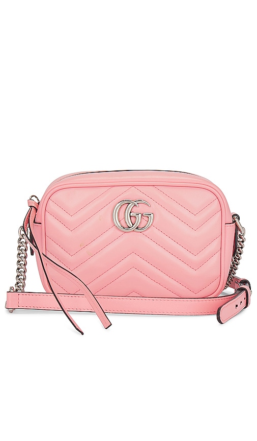 FWRD Renew Louis Vuitton Cherry Pochette Accessoire Shoulder Bag in Pink