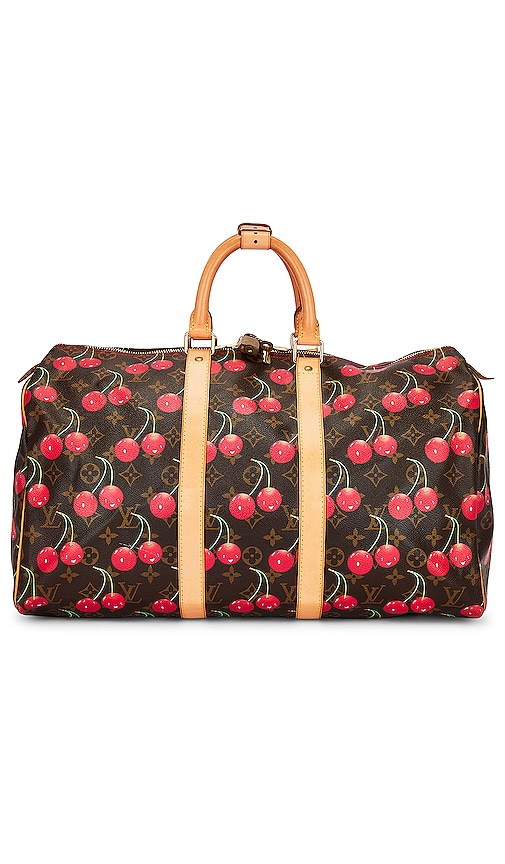 Takashi Murakami x Louis Vuitton Monogram Cerises Keepall 45