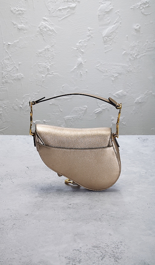  Fwrd Renew Tasche Dior In Metallic Gold. 