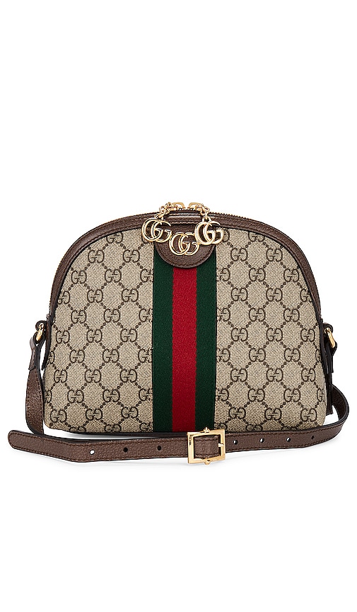 Gucci 'ophidia' Shoulder Bag in Brown
