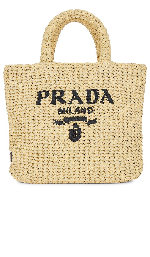 FWRD Renew Louis Vuitton Monogram Raffia Petite Bucket Bag in Beige