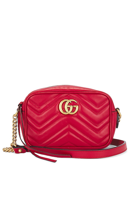 GG Marmont red camera-bag