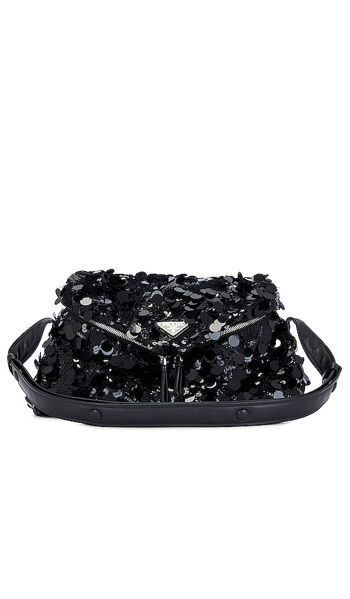 Prada sequin outlet clutch