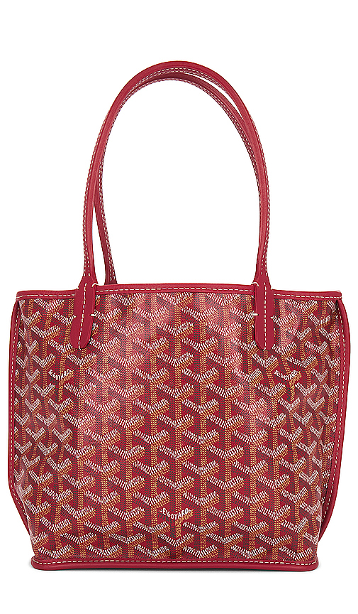 FWRD Renew Goyard Anjou Tote Bag in Red