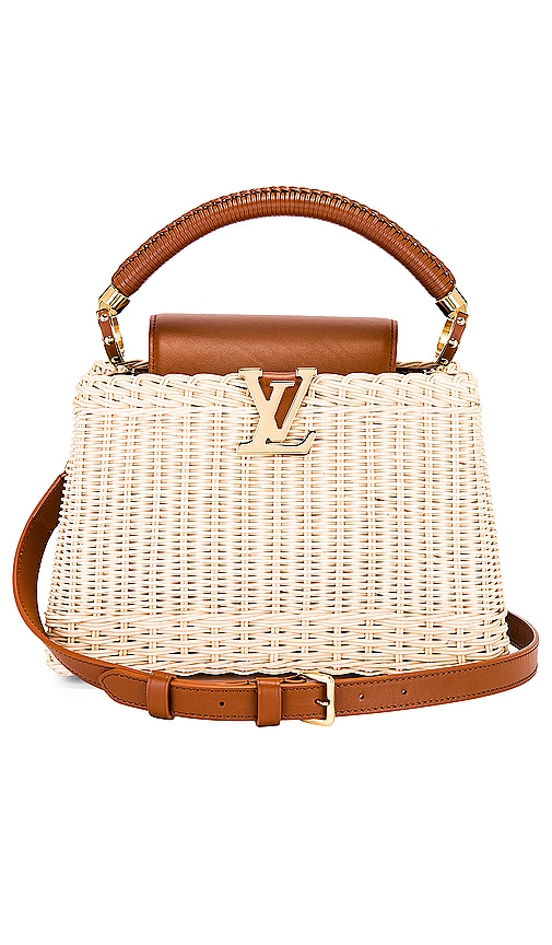 Fwrd Renew Louis Vuitton Capucines Bb Handbag In Neutral