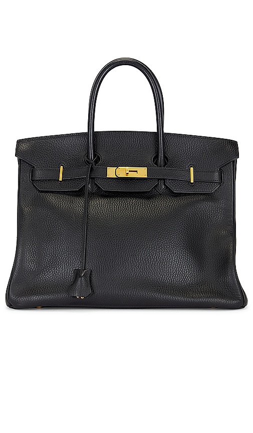 Fwrd Renew Hermes Birkin 35 Handbag In 黑色