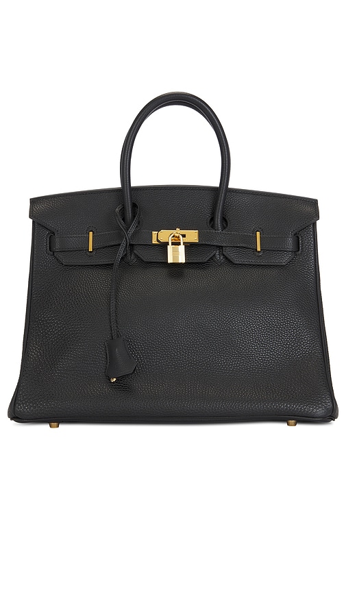 FWRD Renew Hermes Ardennes Birkin 35 Handbag in Black