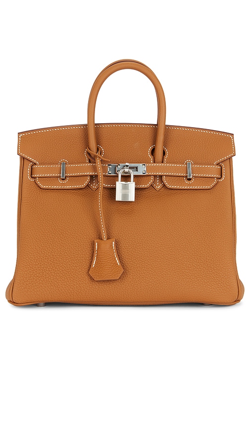Fwrd Renew Hermes Togo Birkin 25 Handbag In 金色