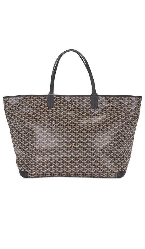 FWRD Renew Goyard Saint Louis GM Tote Bag in Black