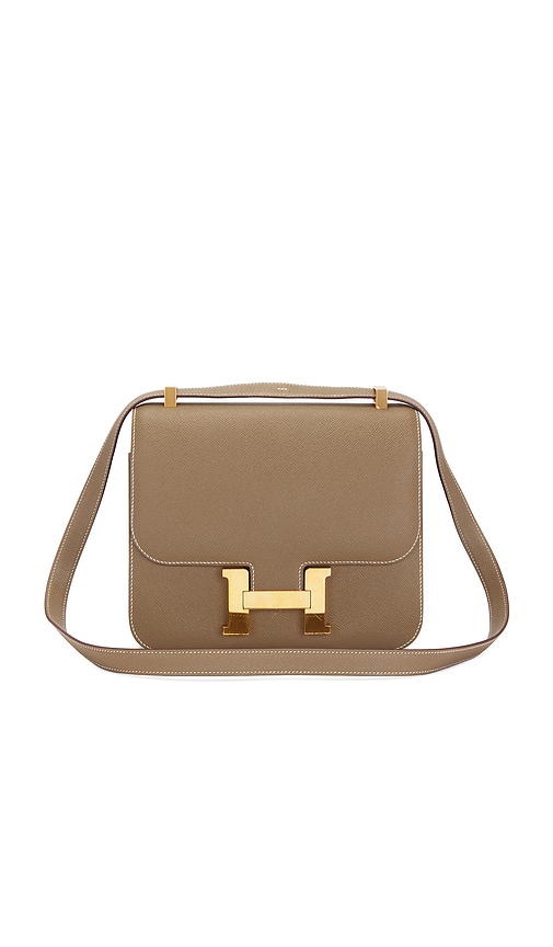 FWRD Renew Hermes Epsom Constance 24 Shoulder Bag in Etoupe