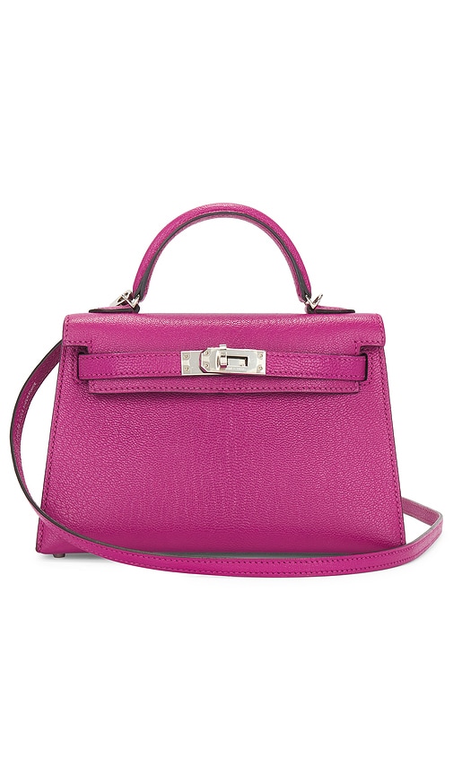 FWRD Renew Hermes Kelly 20 Handbag in Rose Purple