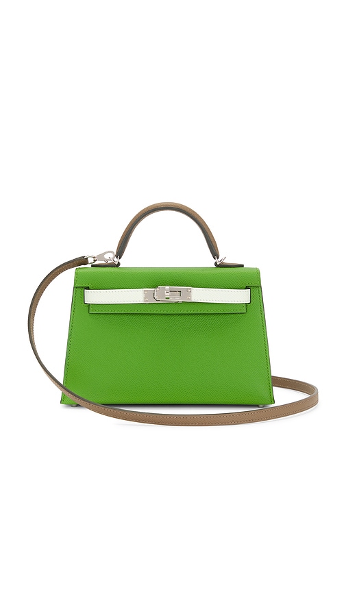 FWRD Renew Hermes Epsom Kelly 20 Handbag in Yucca