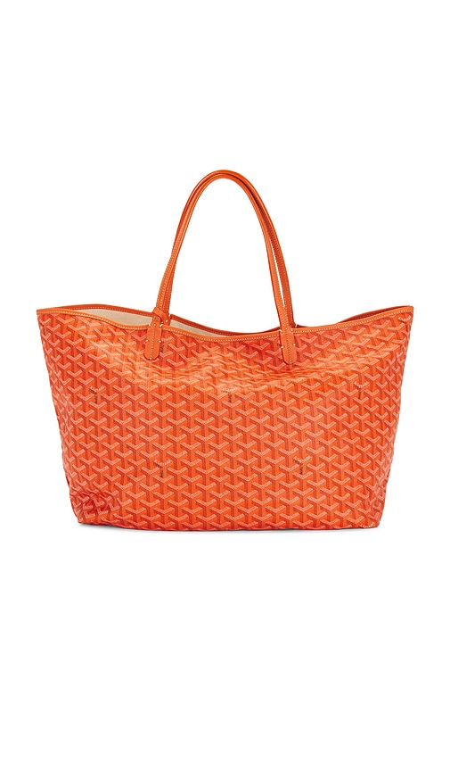 FWRD Renew Goyard Saint Louis GM Tote Bag in Orange