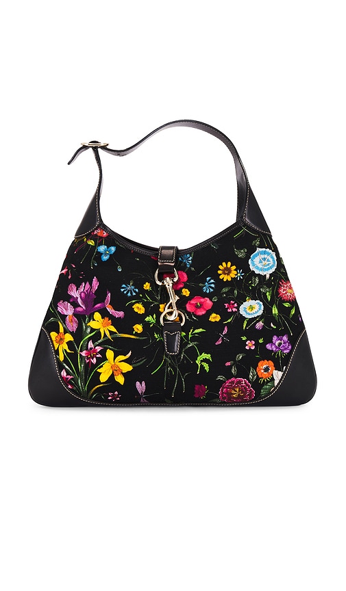 FWRD Renew Gucci Flora Jackie Shoulder Bag in Multi