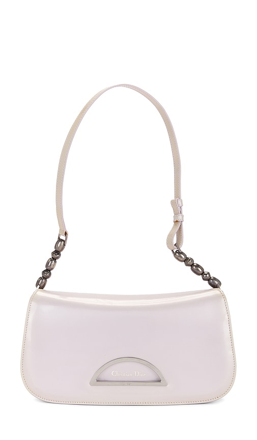 FWRD Renew Dior Malice Pearl Shoulder Bag in Pink