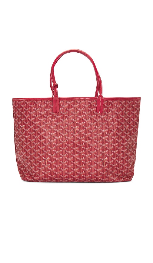 FWRD Renew Goyard Saint Louis PM Tote Bag in Red