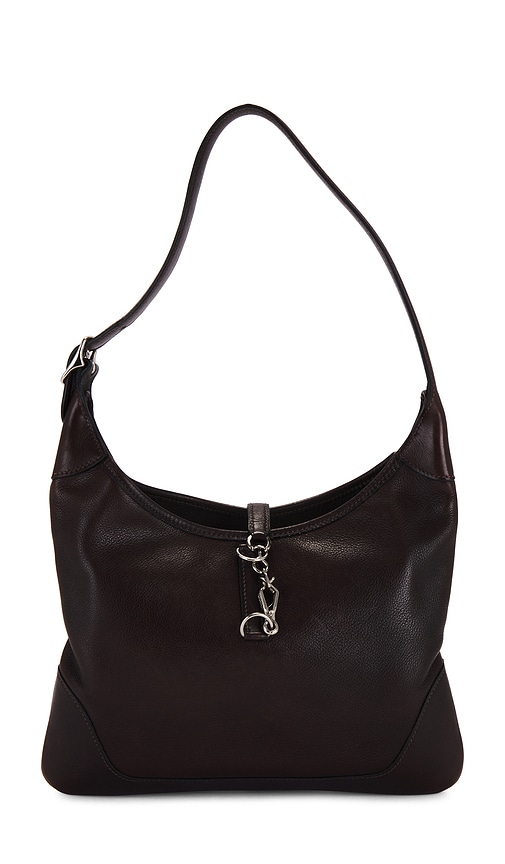 FWRD Renew Hermes Trim 31 Handbag in Chocolate