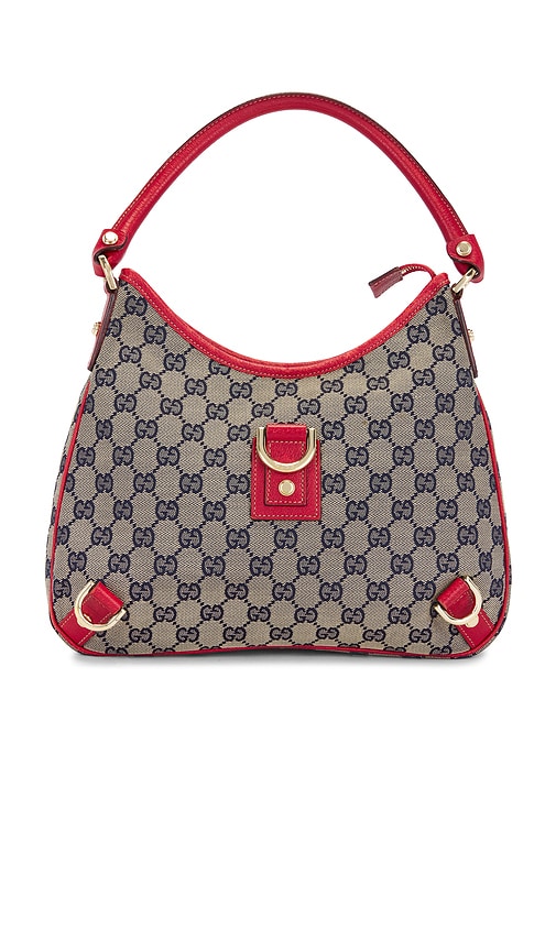 FWRD Renew Gucci GG Canvas Shoulder Bag in Multi