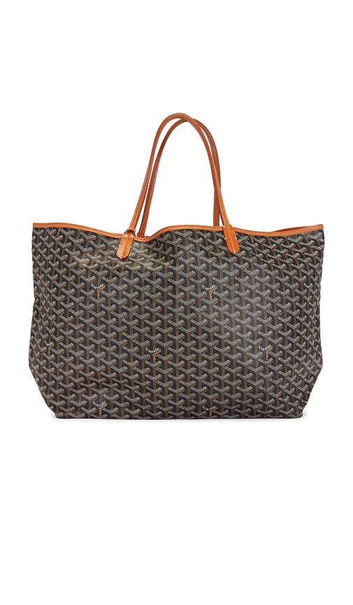 FWRD Renew Goyard Saint Louis GM Tote Bag in Black REVOLVE