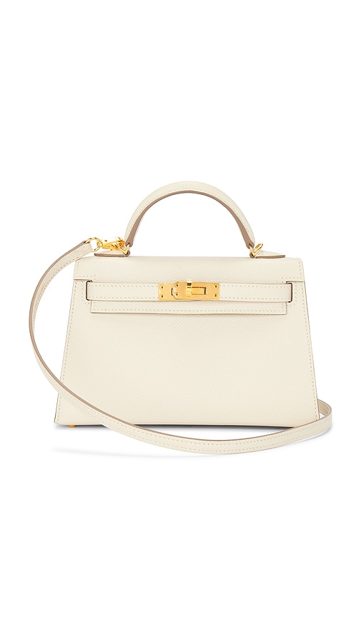 Shop Fwrd Renew Hermes Kelly 20 Handbag In Craie